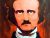Edgar Allen Poe (crimson)